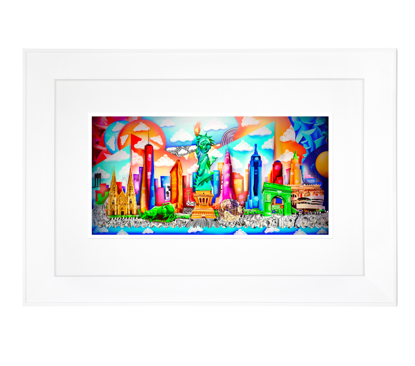 Fewocious Prints - NYC Skyline