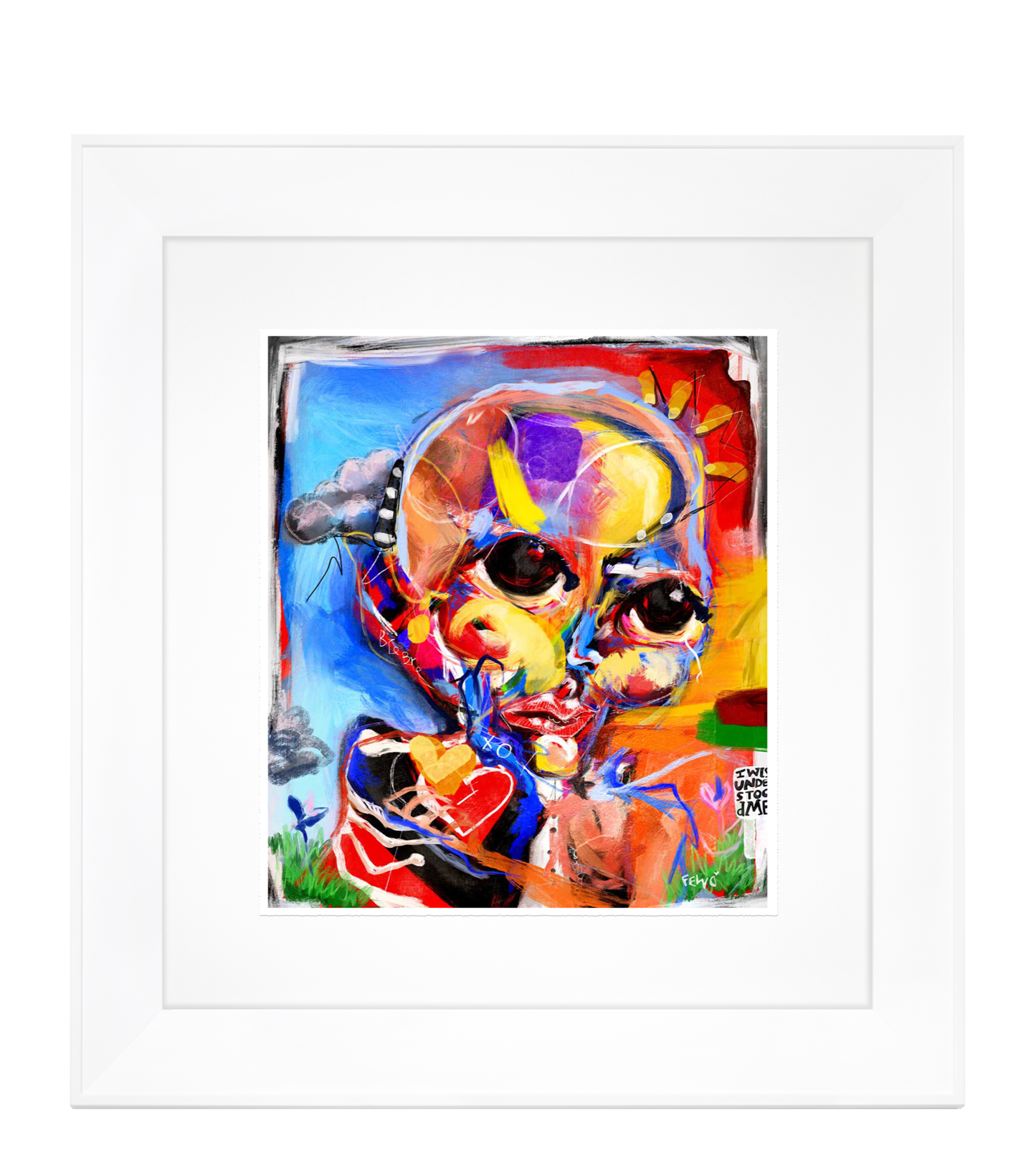 Fewocious Prints - i wish i was understood