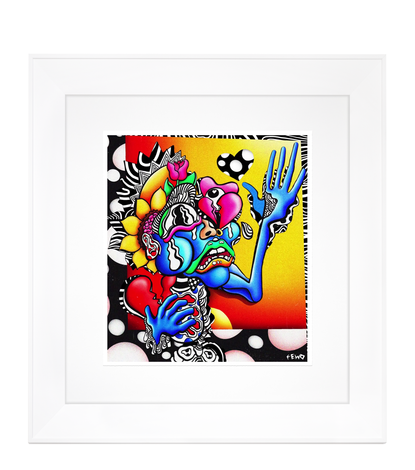 Fewocious Prints - Reaching for a Hand to Hold