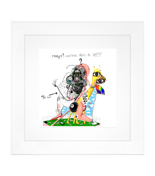 It's Easier To Get Lost When You're Lonely - Framed Print