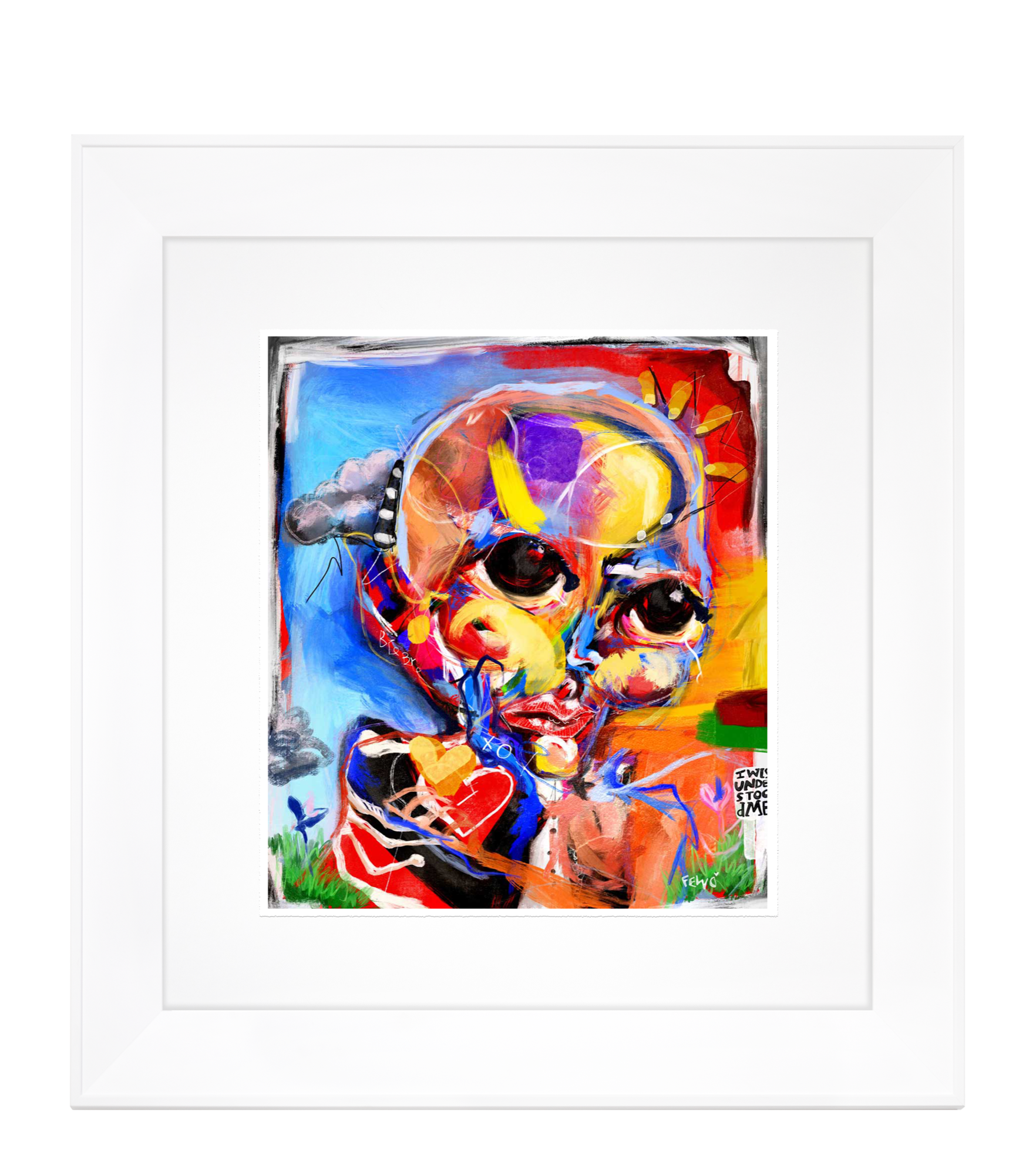 Fewocious Prints - i wish i was understood