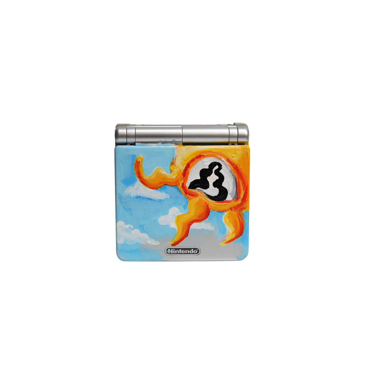 Game Boy Advance SP, Painted by FEWOCiOUS, 1/1