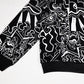 B&W Linework Hoodie