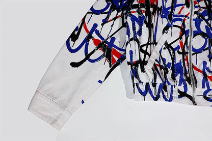 Spray Painted Collar Jacket