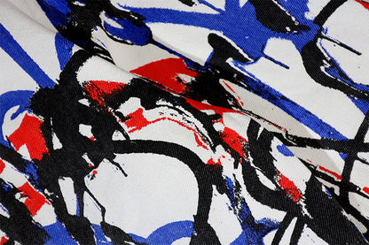 Spray Painted Collar Jacket