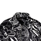 B&W Linework Collar Jacket