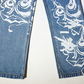 Staring Painted Jeans