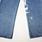 Staring Painted Jeans