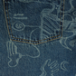 Laser Linework Jeans