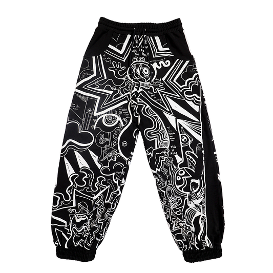 Linework Sweatpants - Chipped
