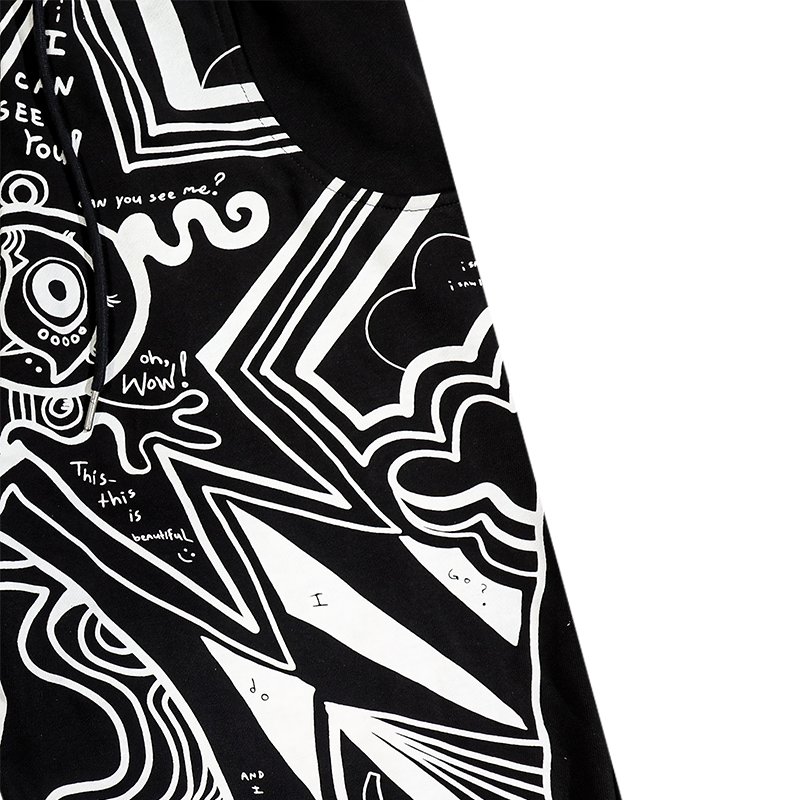 Linework Sweatpants - Chipped
