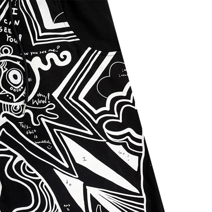 Linework Sweatpants - Chipped