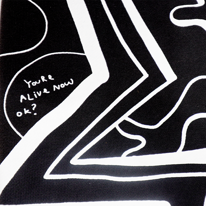 Linework Sweatpants - Chipped