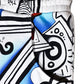 Multicolor Linework Sweatpants