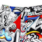 Multicolor Linework Sweatpants