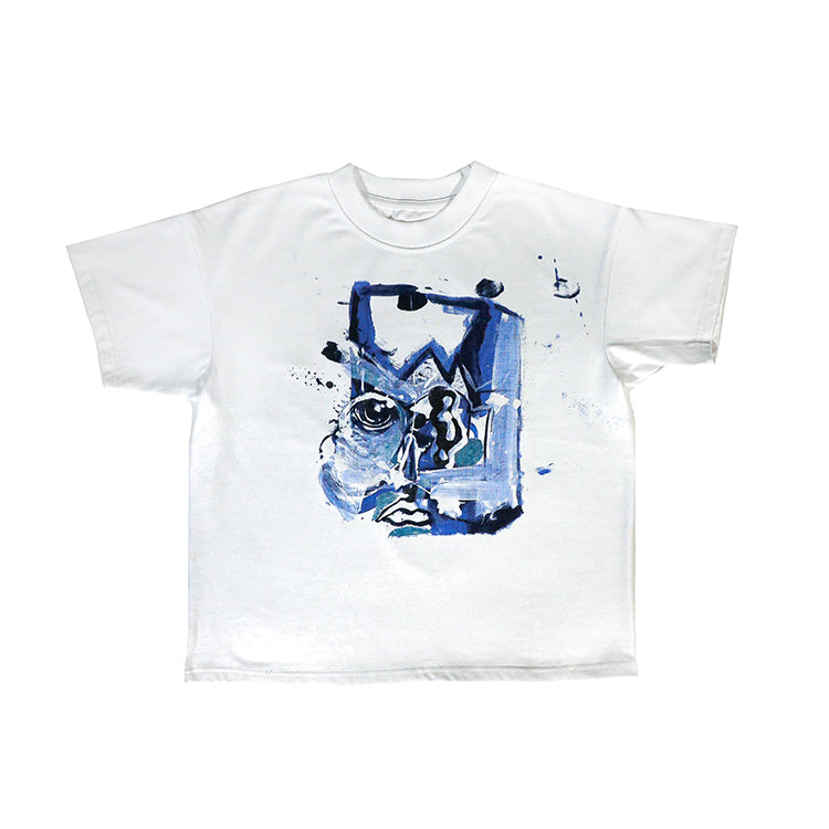 FEWOCiOUS Here I Am Painted Shirt - Digital Fashion Physical Collection with NFC authentication