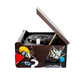 Victor and Victorola by FEWOCiOUS, 1/1 Hand-Painted Record Player