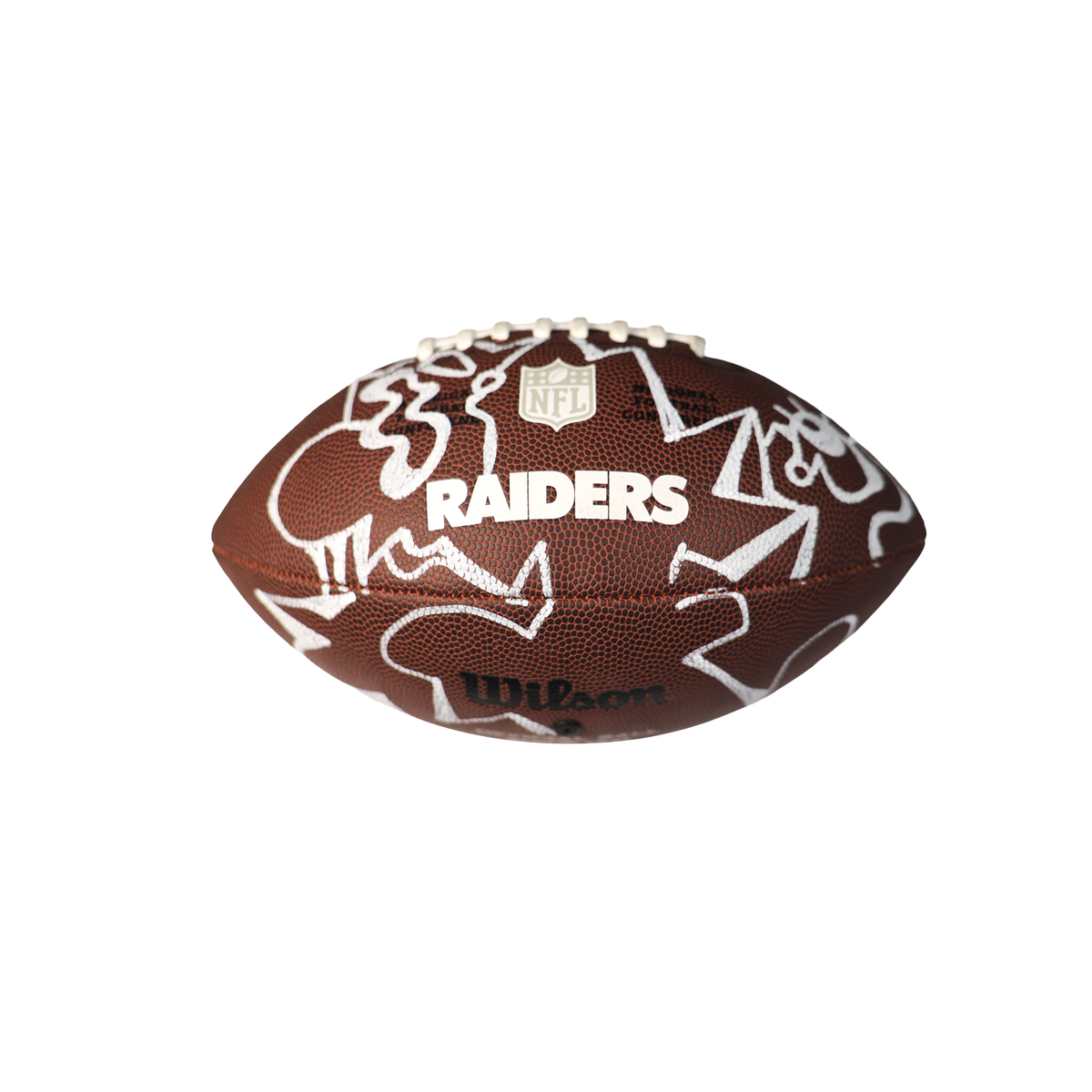 Raiders Wilson Football, Painted by FEWOCiOUS, 1/1